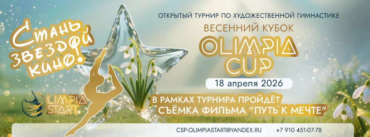Открытый турнир по художественной гимнастике «ВЕСЕННИЙ КУБОК»