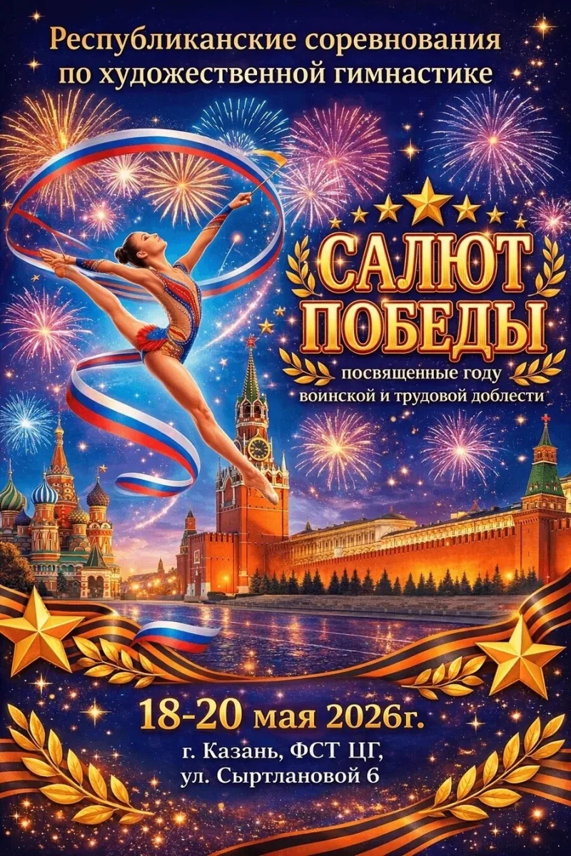 Республиканские соревнования по художественной гимнастике «Салют Победы»
