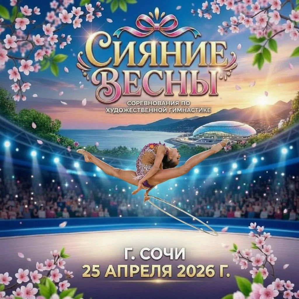 Соревнования по художественной гимнастике «Сияние весны»