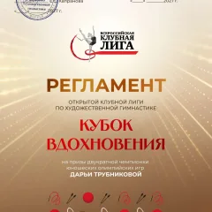 Кубок вдохновения