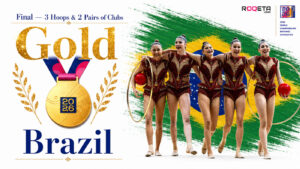 Brazil group after winning the 3 Hoops and 2 Pairs of Clubs final at Frankfurt 2026